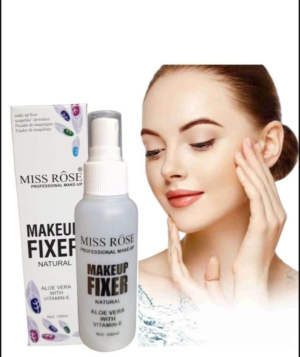 Miss Rose Makeup Fixer With Natural Aloe Vera With Vitamin E