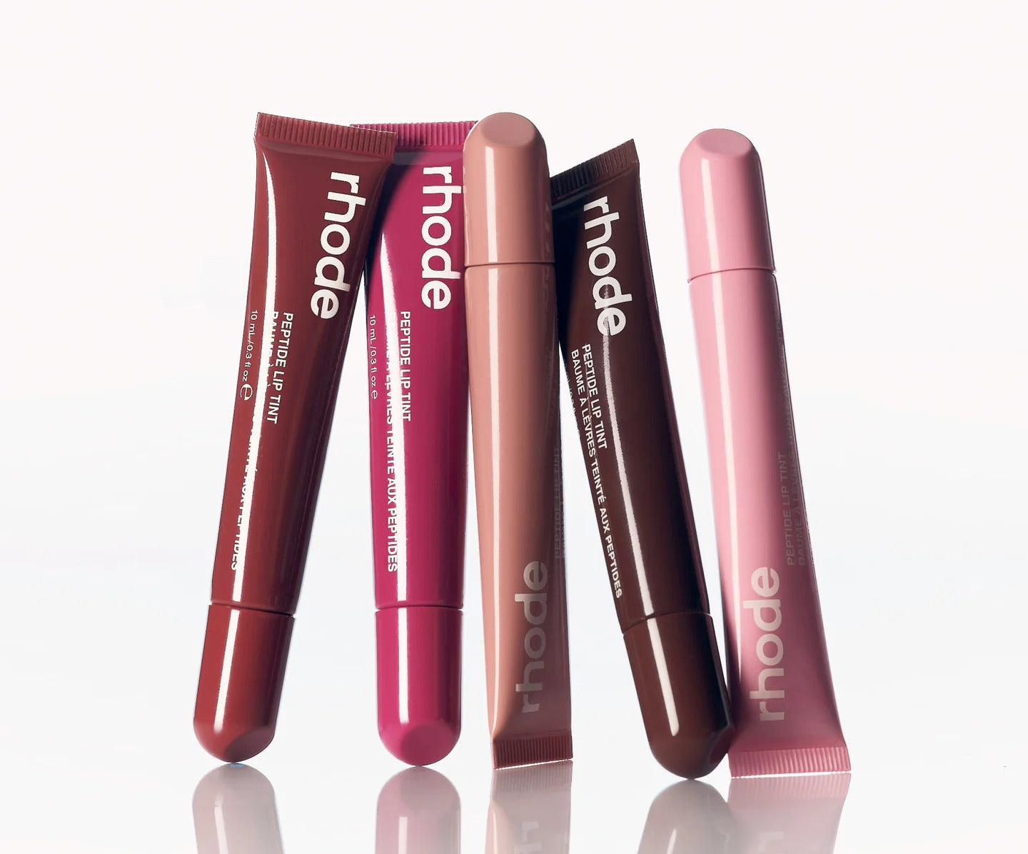 8 Colors Rhode Lip Care Series | Tinted Lip Balm | Lasting Moisturizing Blushes | Hydrated Lip Gel Oil | Pout Lips Long-acting Lip Treatment